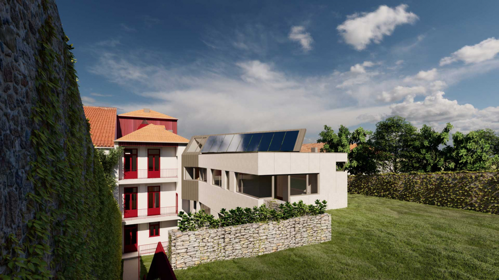 Remodelação e ampliação no Bonjardim - vista de conjunto