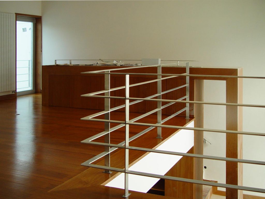 Casa na Foz - Vista da sala de estar