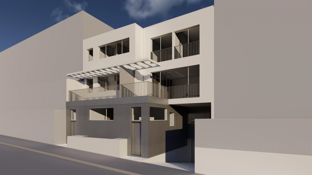 Casas em Nevogilde - Fachada voltada á rua