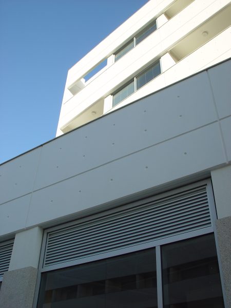 Conjunto residencial - Detalhes de fachada